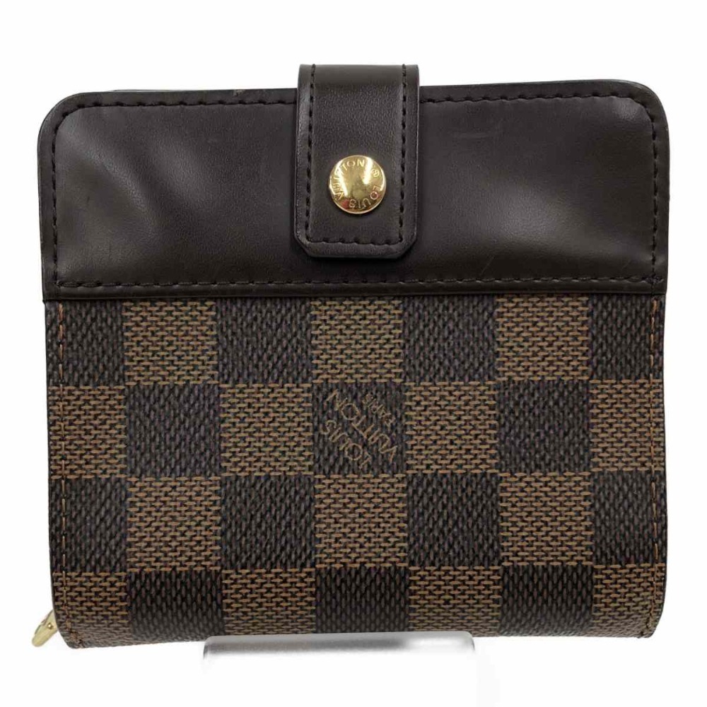 □□ LOUIS VUITTON ルイヴィトン コンパクト・ジップ N61668 二つ折り