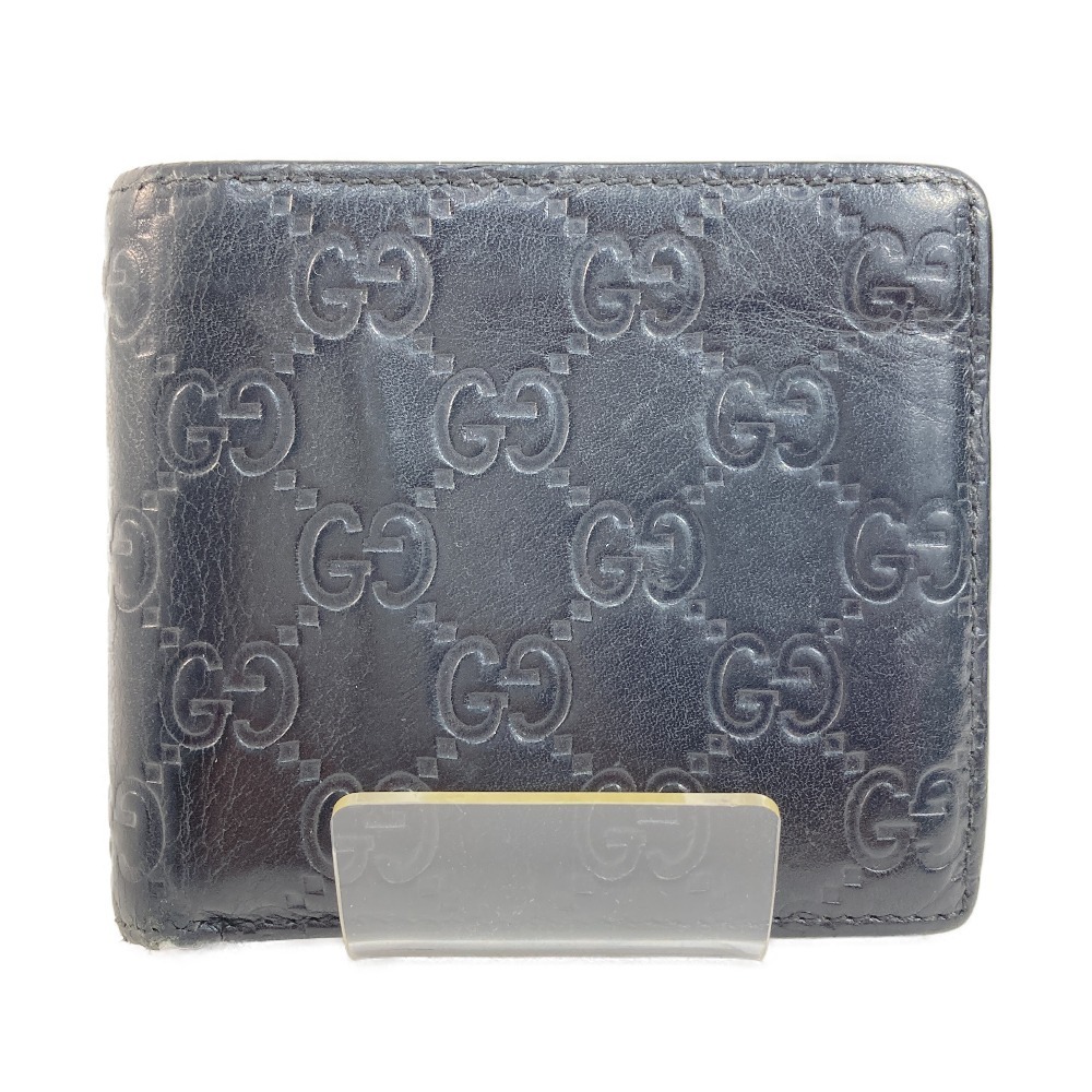 ◎◎ GUCCI グッチ 2つ折り財布 146223 ブラック 傷や汚れあり www.pa
