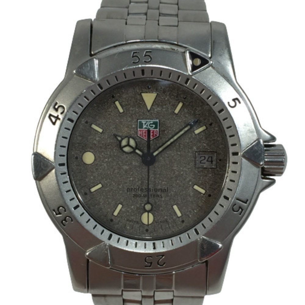 ◎◎ TAG HEUER タグホイヤー PROFESSIONAL プロフェッショナル 200m クォーツ 959-713K-2 メンズ 腕時計 本体のみ 傷や汚れあり_画像1