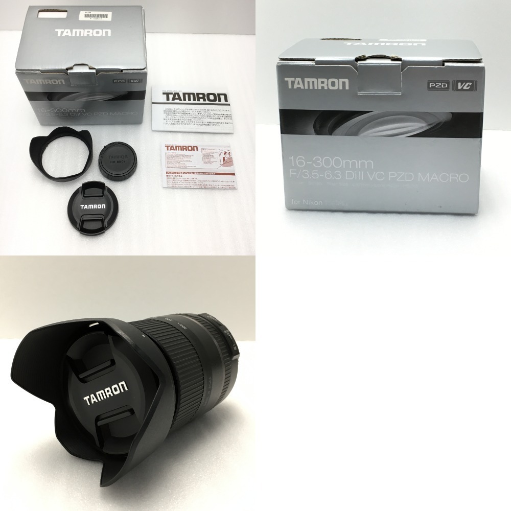 TAMRON タムロン AF 16-300mm F3.5-6.3 Di II VC PZD MACRO ニコン用