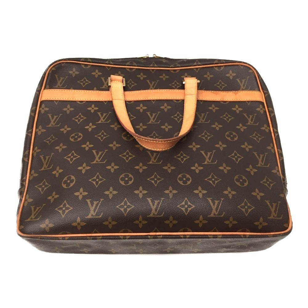 △△ LOUIS VUITTON ルイヴィトン モノグラム ポルトドキュマン・ペガス M53343 やや傷や汚れあり_画像2