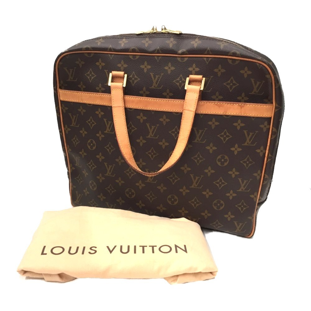 △△ LOUIS VUITTON ルイヴィトン モノグラム ポルトドキュマン・ペガス M53343 やや傷や汚れあり_画像1