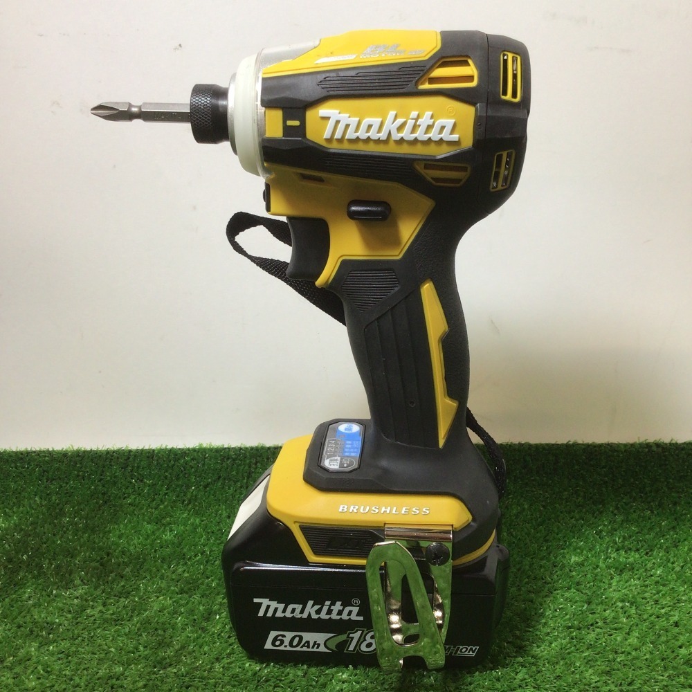 MAKITA マキタ 充電式インパクトドライバ 18V/6.0Ah 付属品完備