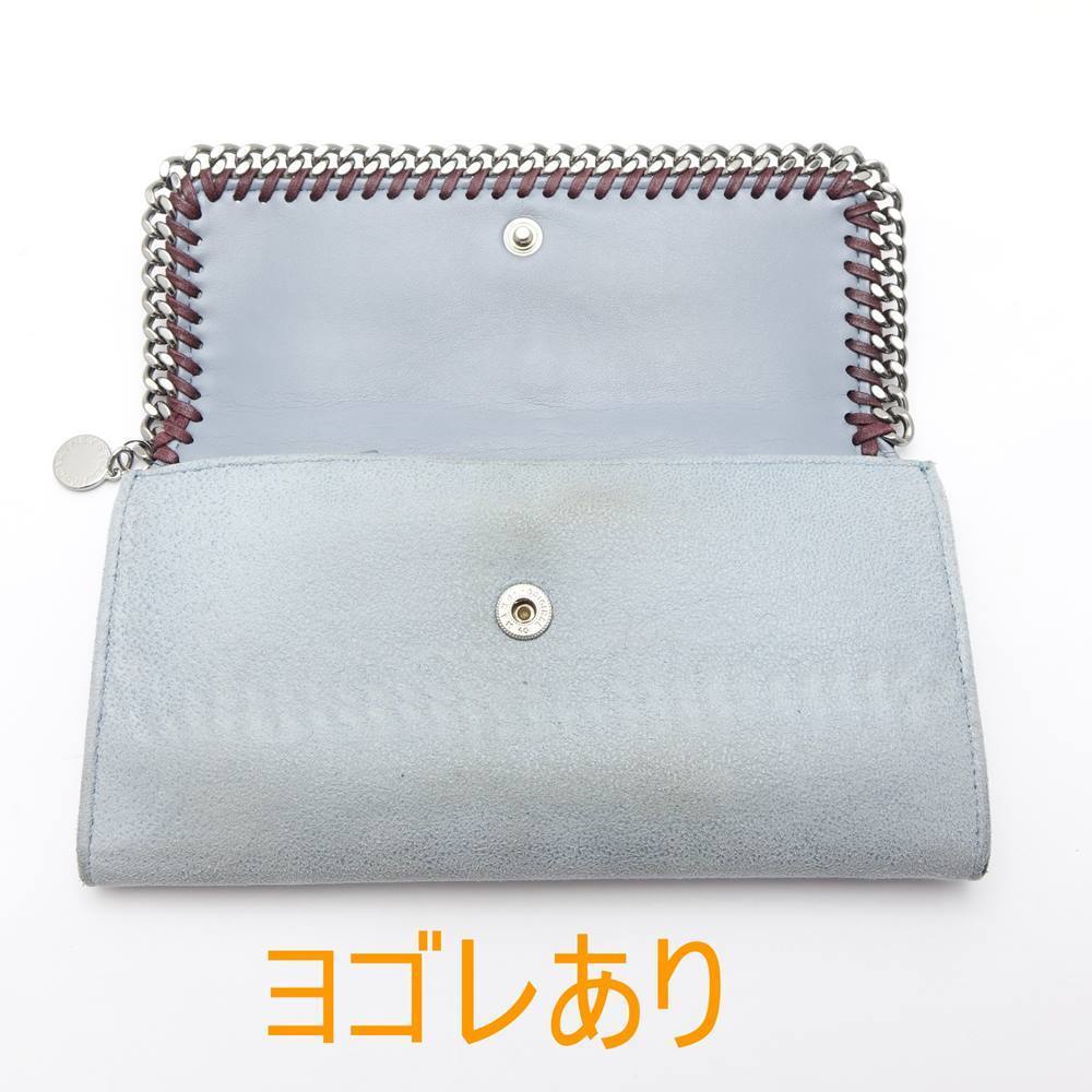 ◆◆ Stella McCartney ステラマッカートニー 財布 グレー ファラベラ やや傷や汚れあり_画像5