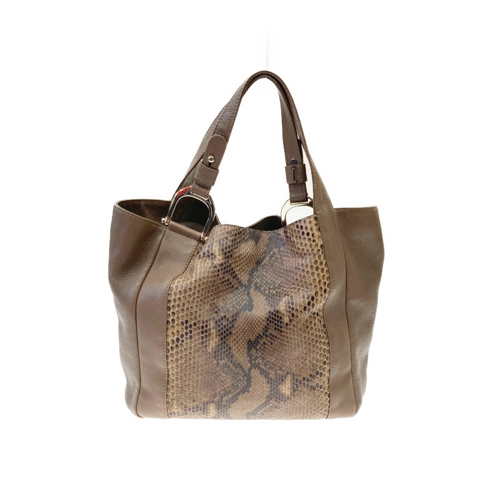 〇〇 GUCCI グッチ グリニッジ GREENWICH パイソン トートバック