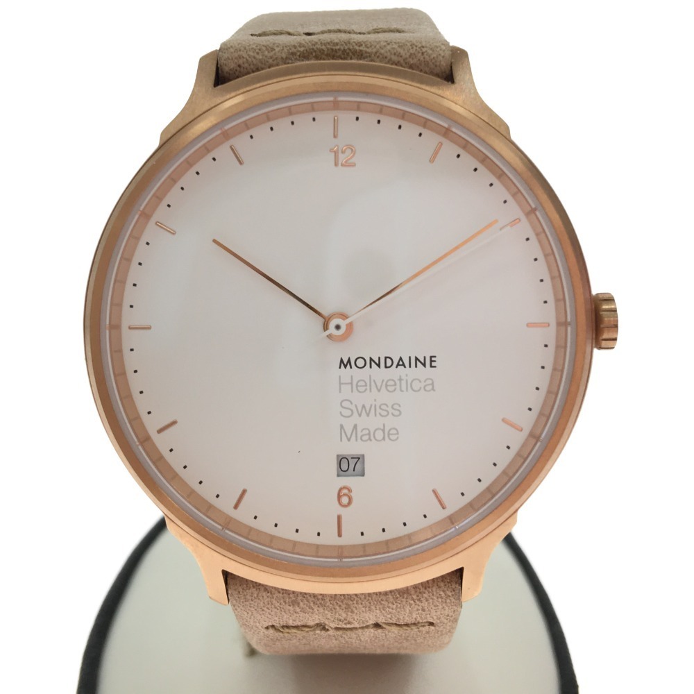 ▼? Mondaine Mondaine Ladies Watch Quartz herberetica mh1.l2211.lg Нет заметных царапин или грязь