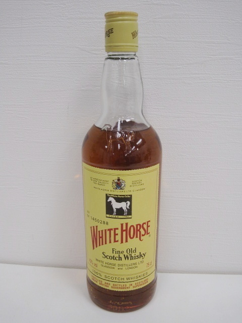 WHITE HORSE FINE OLD SCOTCH WHISKY ウイスキー 750ｍｌ 未開封_画像1