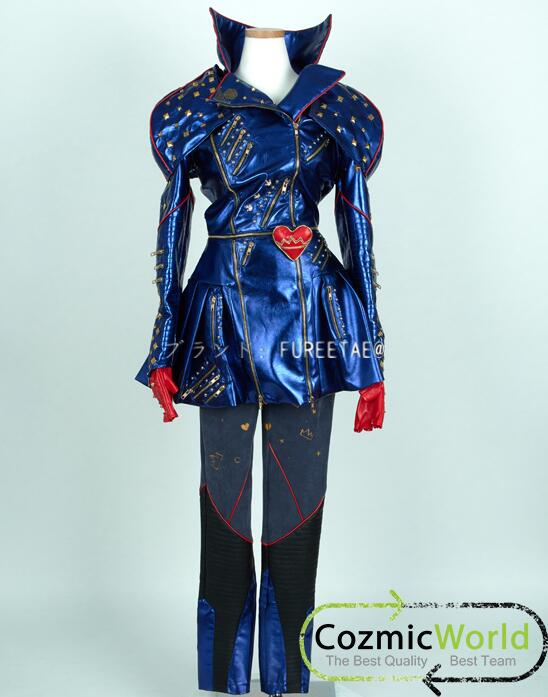 美品! ディズニー ディセンダント2 イヴィ コスプレ衣装 セット