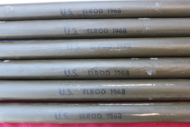 1968” 米軍実物 ナム戦 デッド テントポール 6本セット 113x(その他 
