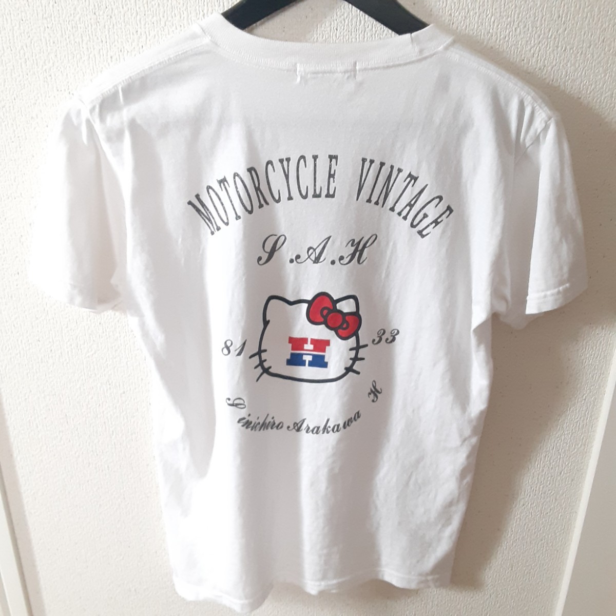 SHINICHIRO ARAKAWA × HELLO KITTY コラボ Tシャツ ハローキティ SHINICHIRO ARAKAWA × HELLO KITTY コラボ Tシャツ ハローキティ