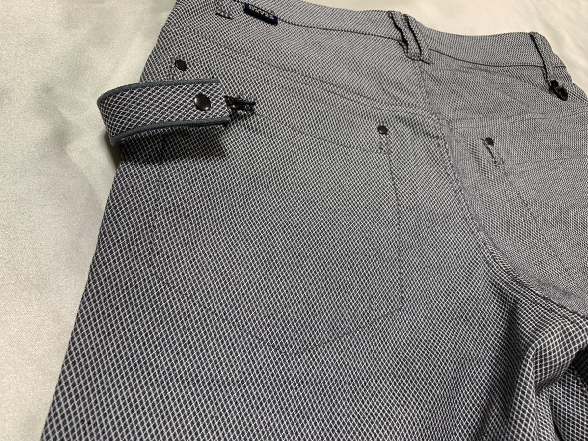 美品 正規品 パーリーゲイツ PEARLY GATES ドビーEXストレッチ ハーフ