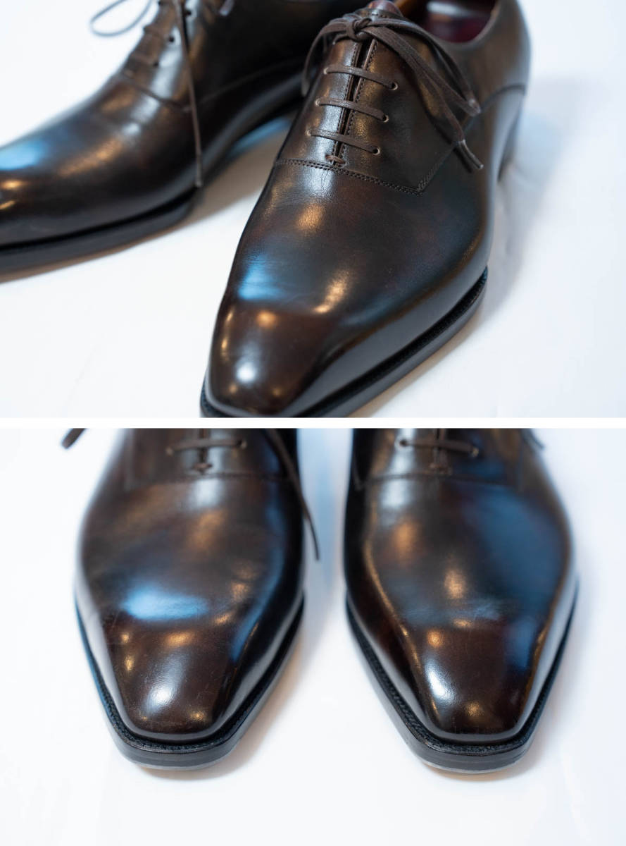 【売り切り】試着のみ Yeossal ドレスシューズ 8E 革靴 John Lobb Anthony Cleverley Gaziano ＆ Girling Edward Green お探しなら_画像3