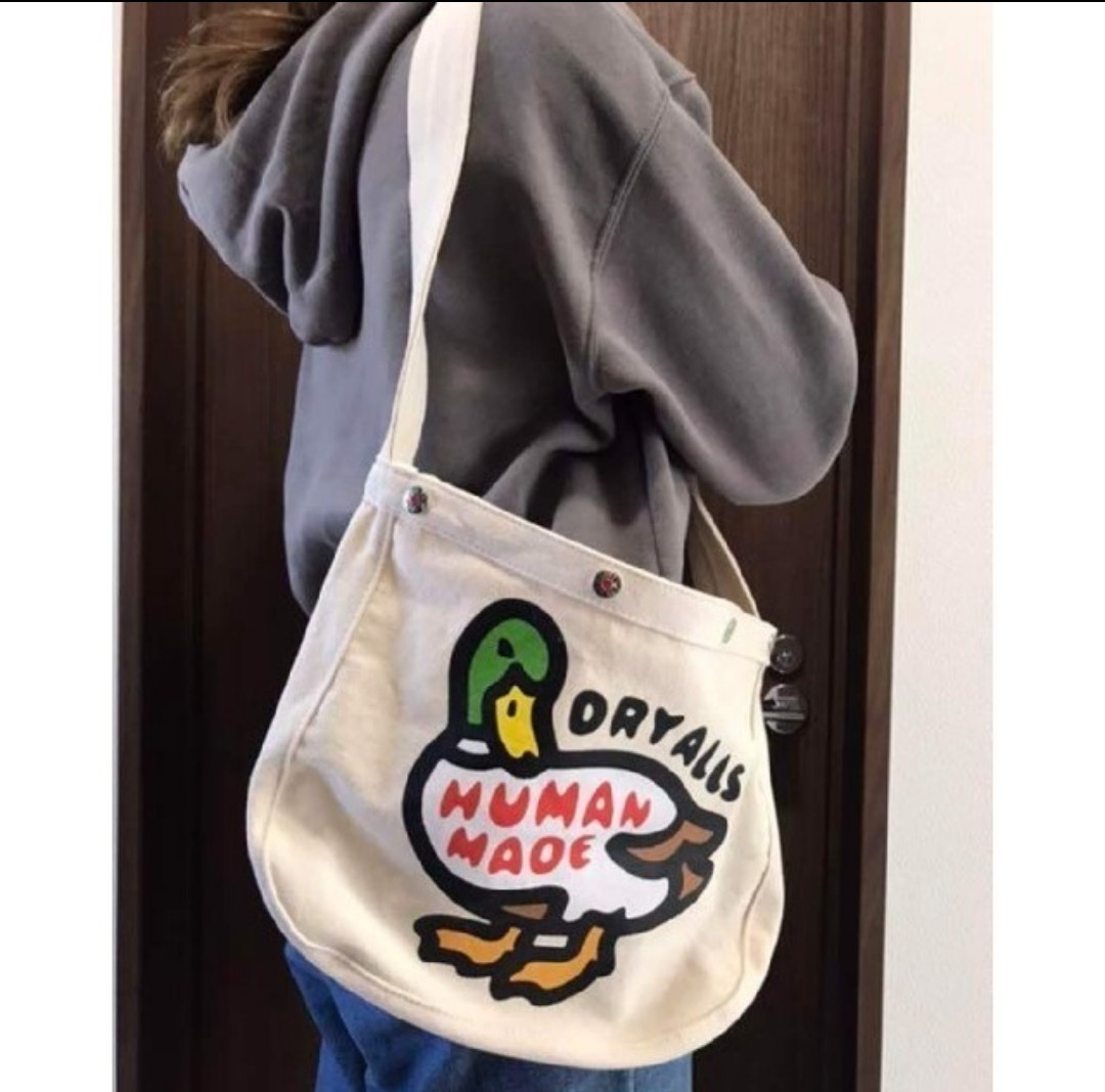 HUMAN MADE DUCK PAPER BOY BAGヒューマンメイド ダッグ ペーパーボーイショルダーバッグ 新品未使用品