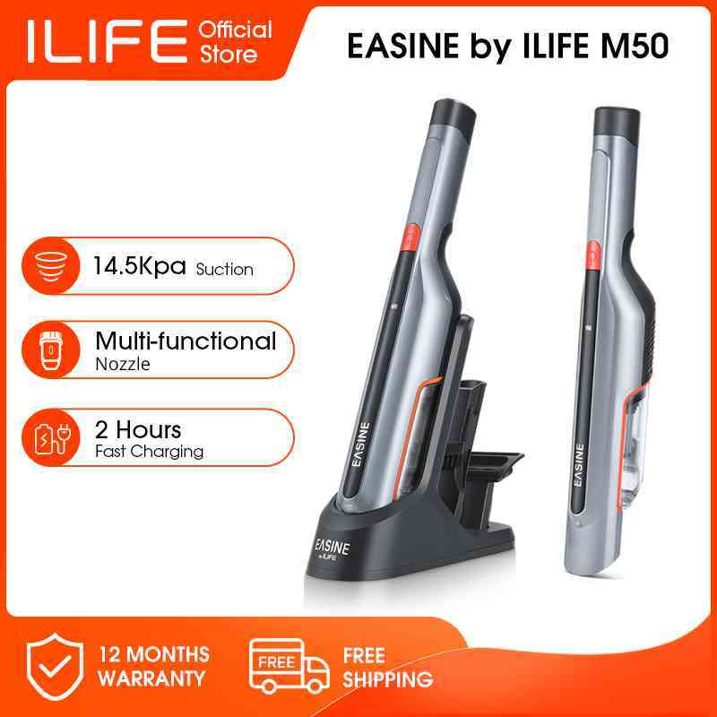 日本最大の Ilife M50ハンドヘルドコードレス掃除機 14 5kpa吸引 2 Hourgtype C Usb充電 クリーニング 車 その他 Floridapace Gov