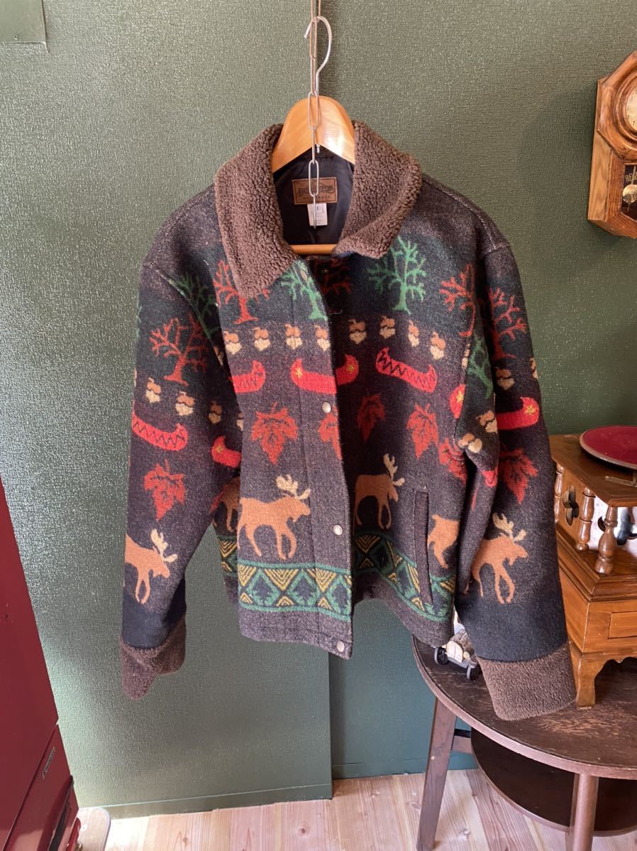 ★PENDLETON、ペンドルトン★カナディアンセーター★ショールカラーカーディガン、カウチンニット★ヴィンテージ★古着★送料無料★_画像1