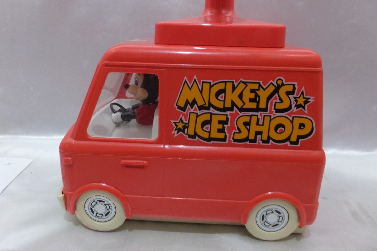  Zojirushi Showa Retro Mickey ice shop Mickey Mouse snow cone kakigori box attaching 