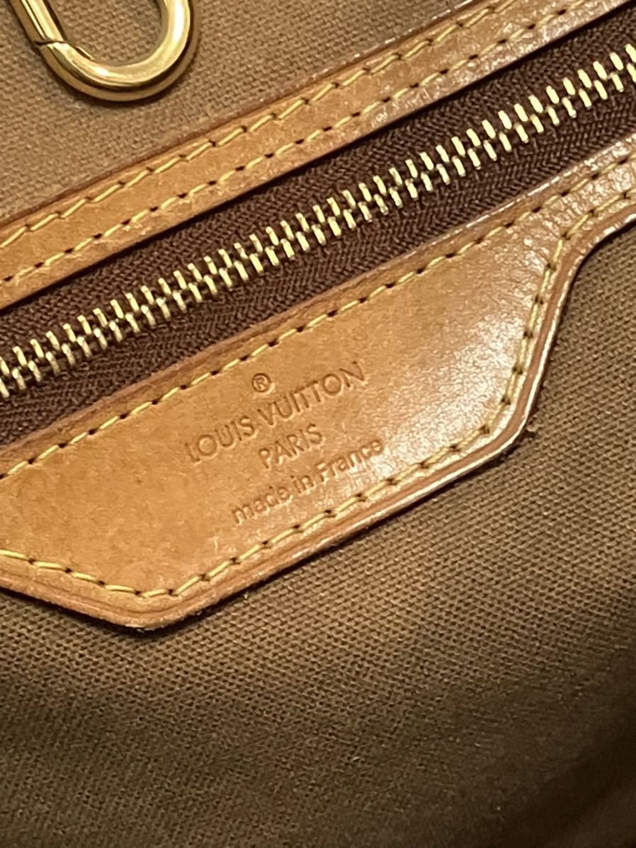 良品 ルイヴィトン モノグラム バティニョール オリゾンタル トート