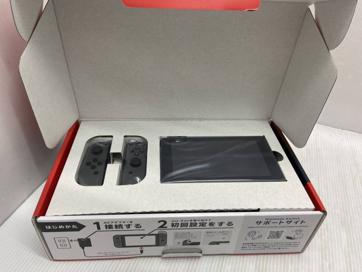 S Nintendo Switch Joy Con L R グレー ニンテンドー スイッチ 本体 ニンテンドースイッチ本体 売買された オークション情報 Yahooの商品情報をアーカイブ公開 オークファン Aucfan Com