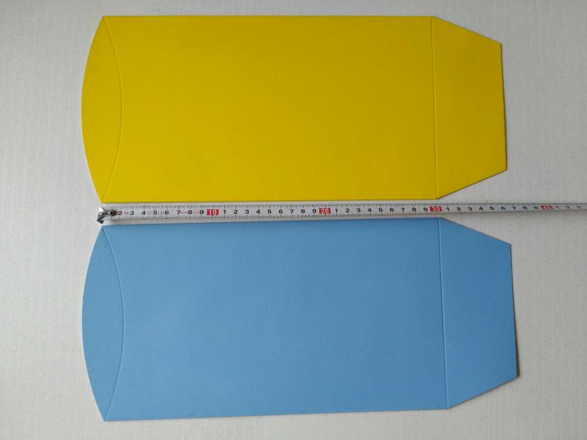  craft box бледно-голубой желтый цвет каждый 5 листов 10 шт. комплект pillow кейс pillow box подарок упаковка мелкие вещи аксессуары 