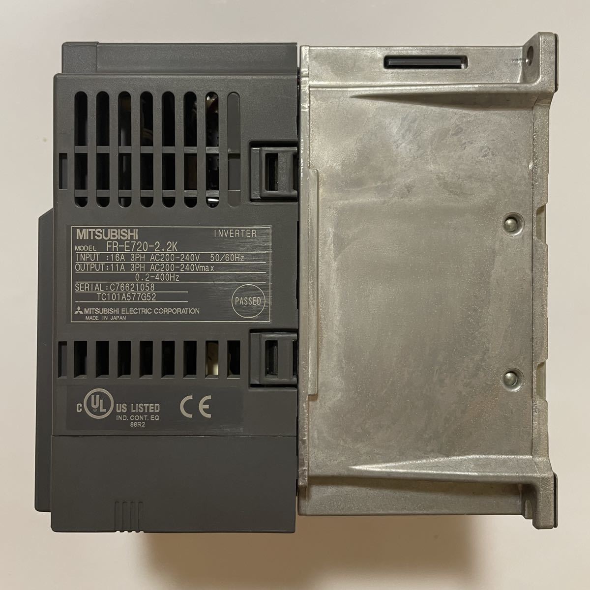 人気沸騰ブラドン 三菱インバーター FR-E720-2.2K 新品未使用品 - www