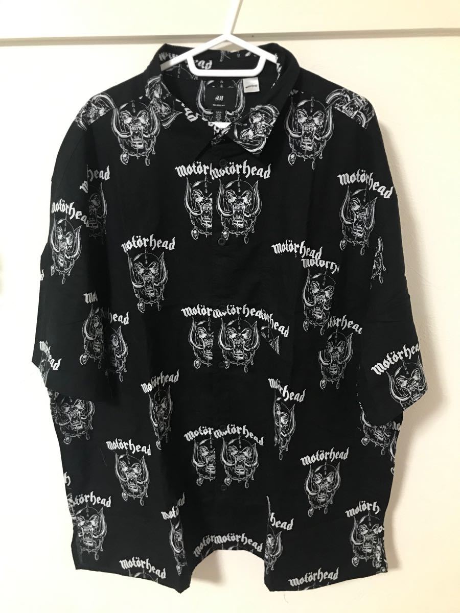 新品未使用 h&m モーターヘッド シャツ Motorhead 総柄|Yahoo 新品未使用 h&m モーターヘッド シャツ Motorhead 総柄|Yahoo