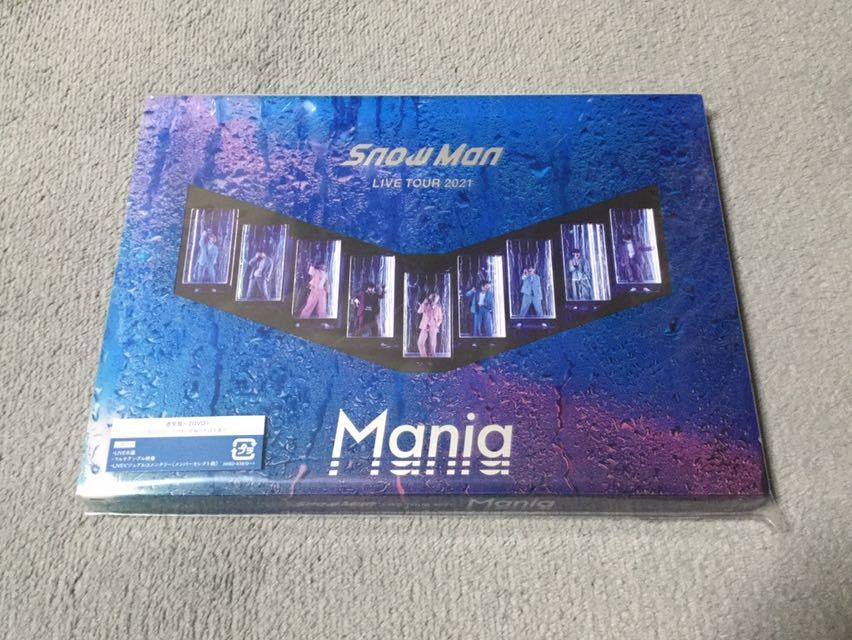 Snow Man LIVE TOUR 2021 Mania 通常盤 初回スリーブ仕様 DVD 2枚組