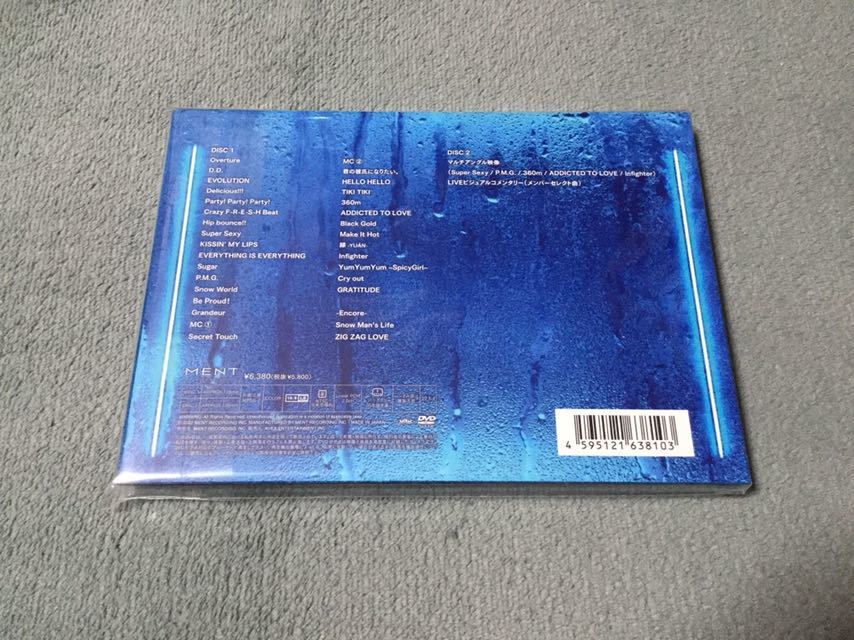 Snow Man LIVE TOUR 2021 Mania 通常盤 初回スリーブ仕様 DVD 2枚組