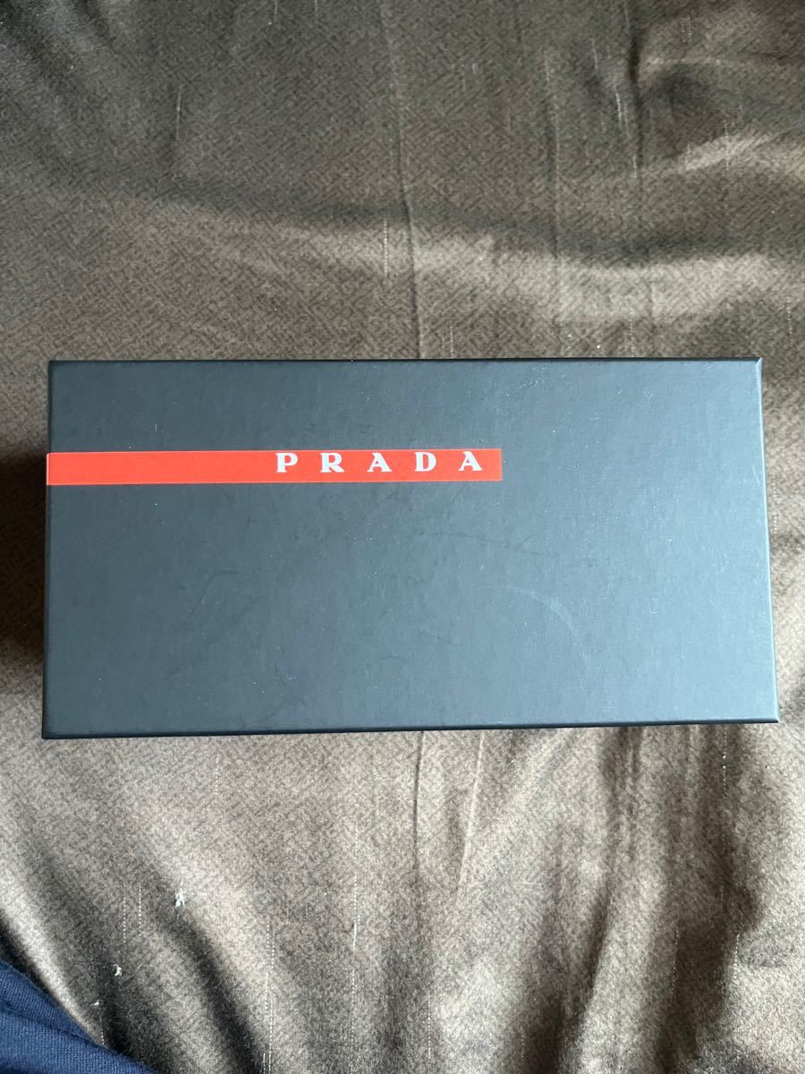 PRADA プラダ リネアロッサ(プラダ スポーツ) Made In Italy サングラス 52VS メンズ ブラック系