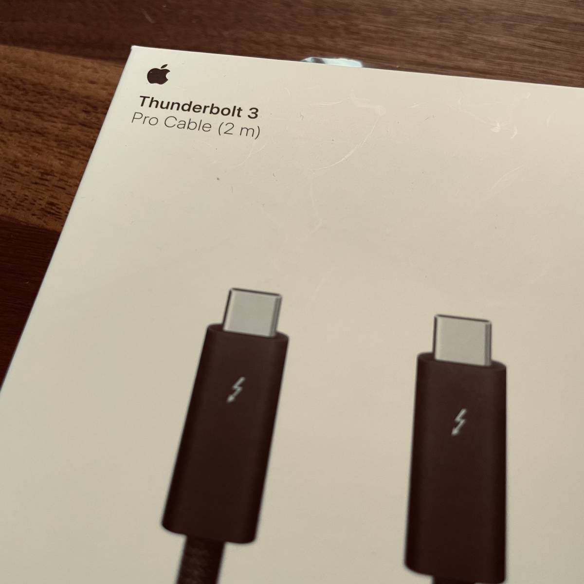 Apple Thunderbolt 3 Pro ケーブル_画像1