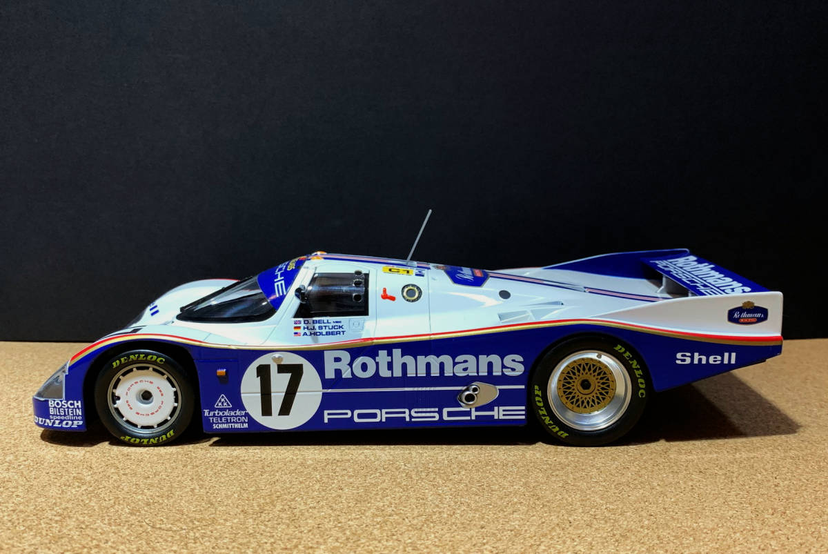NOREV 1/18 ポルシェ Porsche 962C #17 Winner 24h LeMans 1987 (ロスマンズ仕様)_画像1