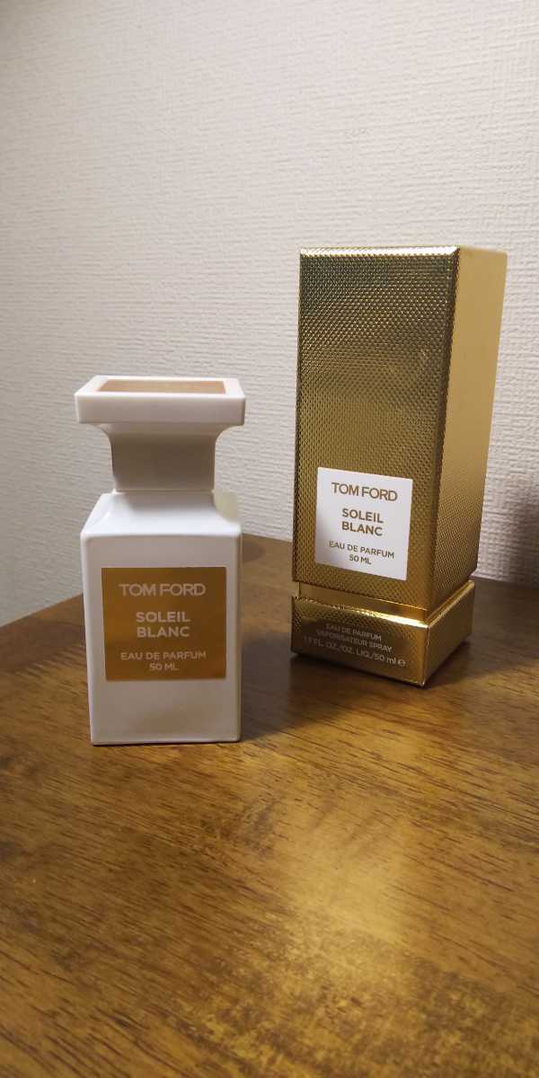 美品】 (M0522X) TOM FORD 香水 50ml ソレイユブラン 未使用品