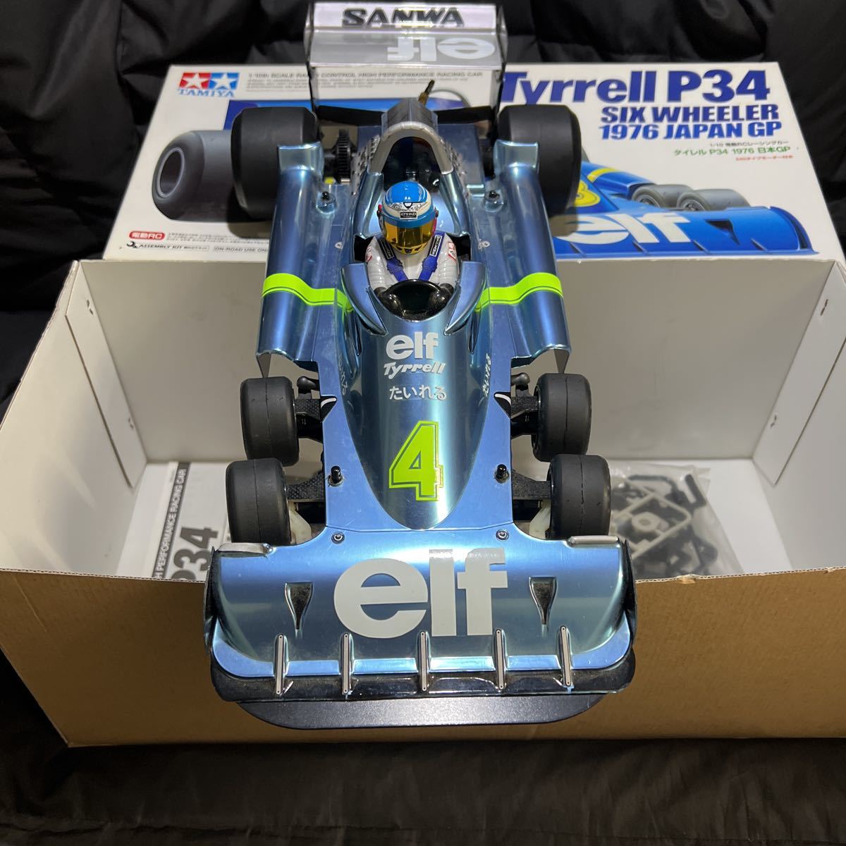 タミヤ 1/10 RC タイレル P34 1976 日本グランプリ F1 田宮模型 タミヤ 1/10 RC タイレル P34 1976 日本グランプリ F1 田宮模型