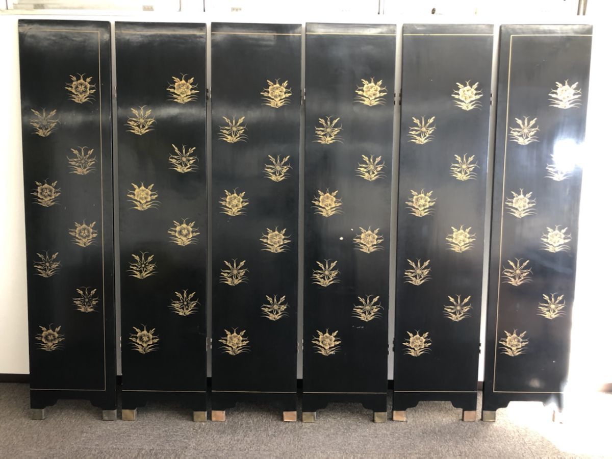 深圳博物館証明書付き中国屏風 約2m×2.5m sitiocoqueiros.com.br