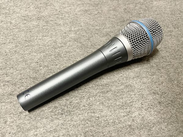 SHURE BETA87C 美品 動作品 ケース付 コンデンサーマイク | fidenet.net