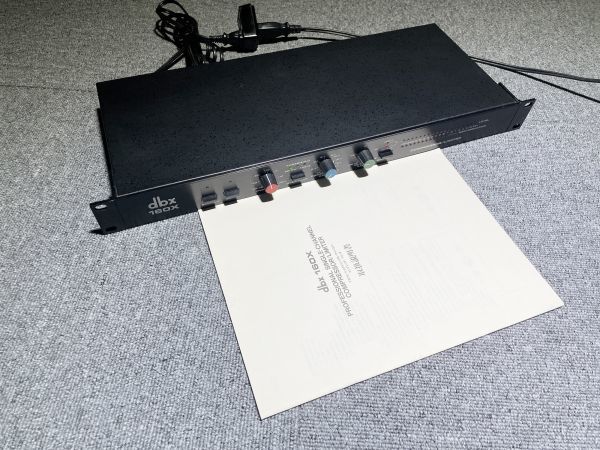 dbx 160X 美品 動作品 取説付 コンプレッサー spz.hr