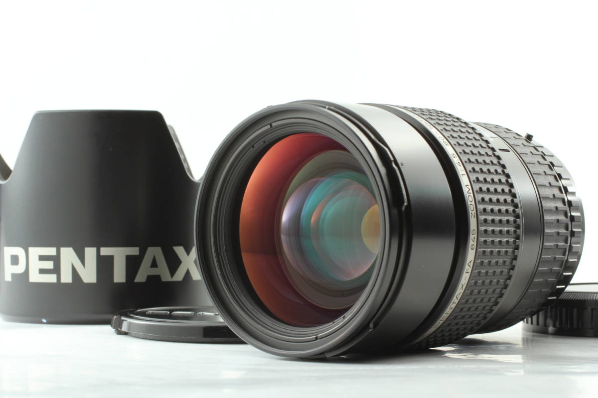 【美品】SMC Pentax FA 645 80-160mm f4.5 Zoom Lens w/ Hood for 645 N II ペンタックス 1156@r5