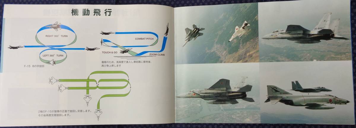 [ flight profile 1996 year In Gifu ] Gifu basis ground aviation festival XF-2,C-1,F-15,F-4,T-2,T-4