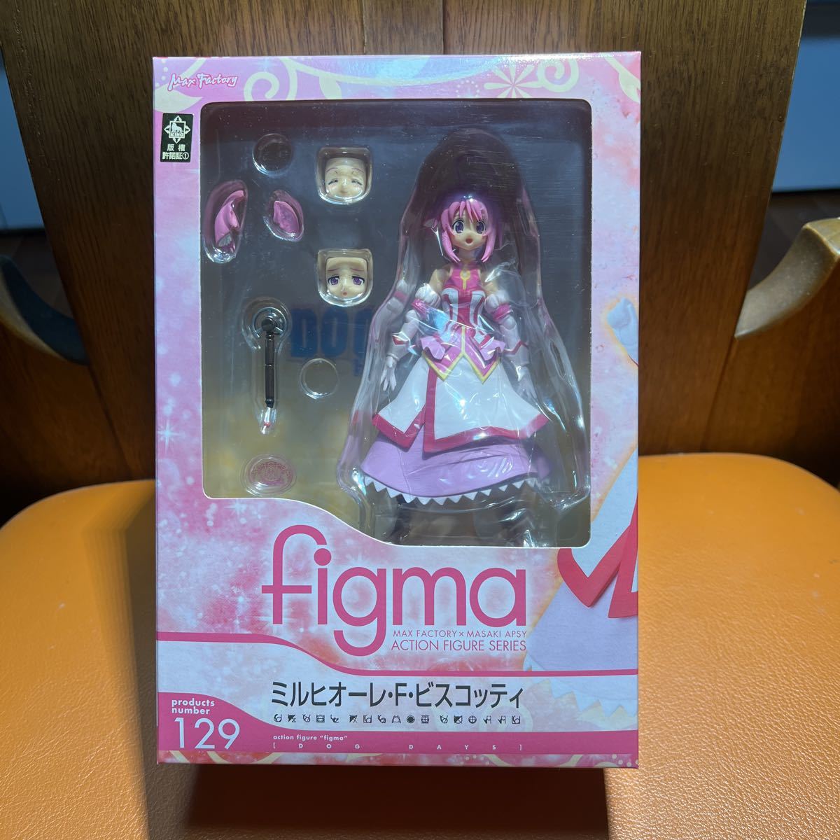 送料無料　未開封　　figma ミルヒオーレ　F ビスコッティ　DOG DAYS マックスファクトリー_画像1