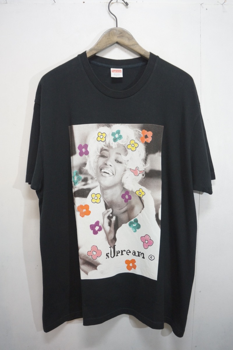 国内正規 20SS Supreme シュプリーム Naomi Tee ナオミ プリント Tシャツ 半袖 カットソー 黒 L 本物 1204L_画像1