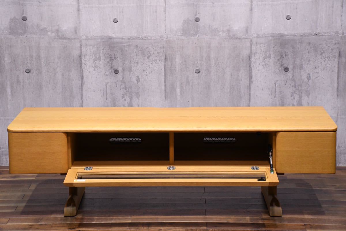 BFK67 展示品 HIDA 飛騨産業 キツツキ KAYA テレビボード LF561 BFK67 展示品 HIDA 飛騨産業 キツツキ KAYA テレビボード LF561