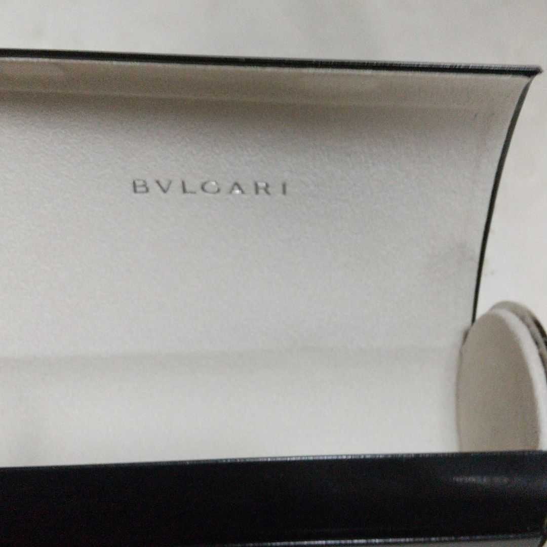 美品 ブルガリ BVLGARI メガネ サングラスケース 巾着 外箱 メガネ拭き 付き メガネケース メガネ拭き