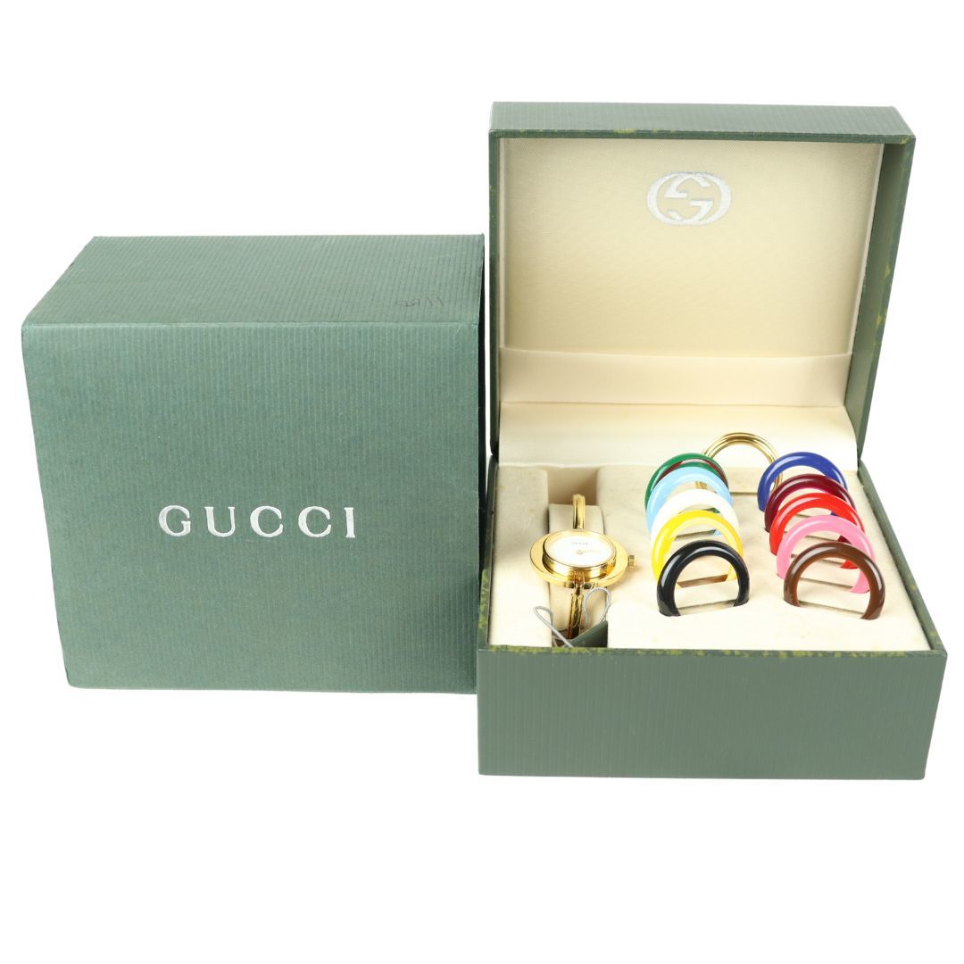 GUCCI　グッチ　単品　桃　ピンク　チェンジベゼル　ベゼルのみ