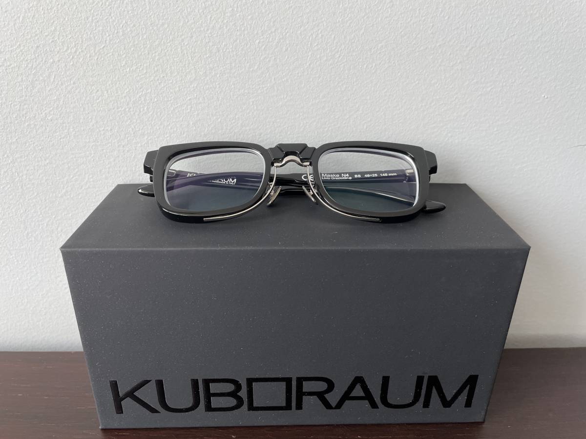クボラム KUBORAUM メガネ N4 マスク 眼鏡 ITALY イタリア製