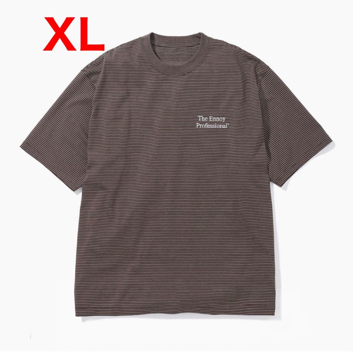 16100円セットアップ 値段 値段通販 Ennoy L/S Border T-Shirt brown