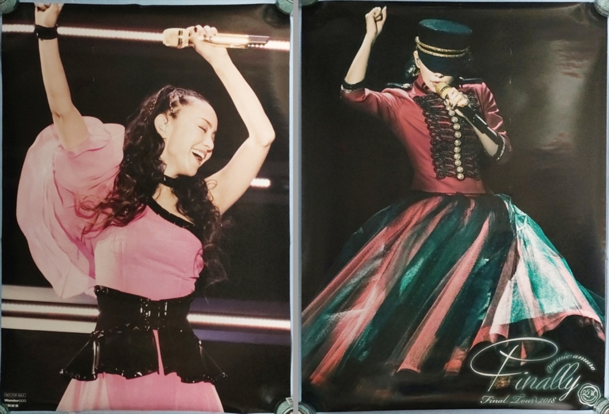 ■ 安室奈美恵 25th 両面ポスター　Final Tour ～Finally～　非売品_画像1