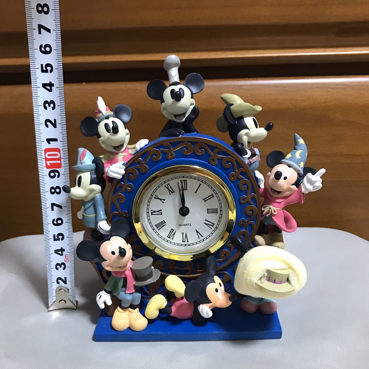 保管品■ディズニー　フィギュアリン　置時計■ミッキーマウス_画像7