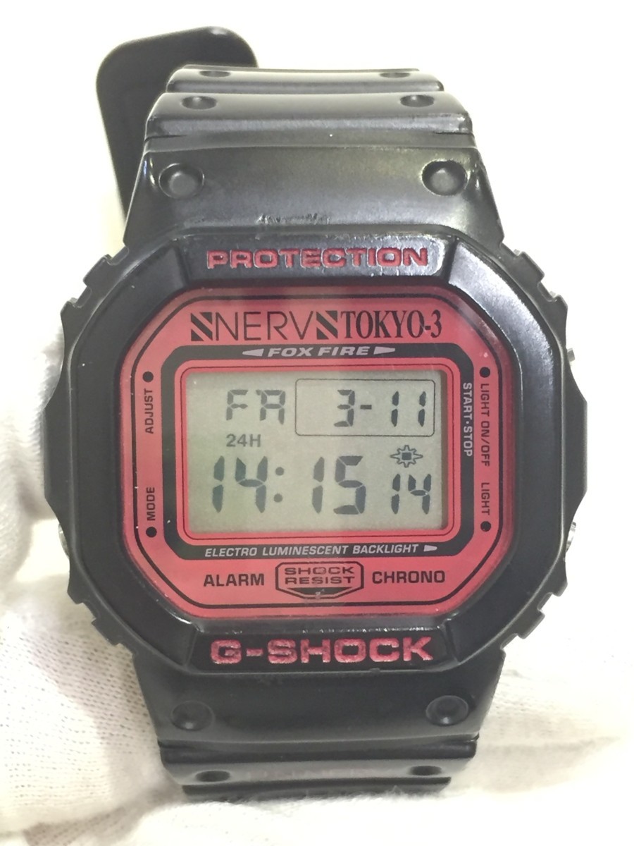 【楽天カード分割】 G-SHOCK DW-5600VT ネルフエヴァコラボ 時計