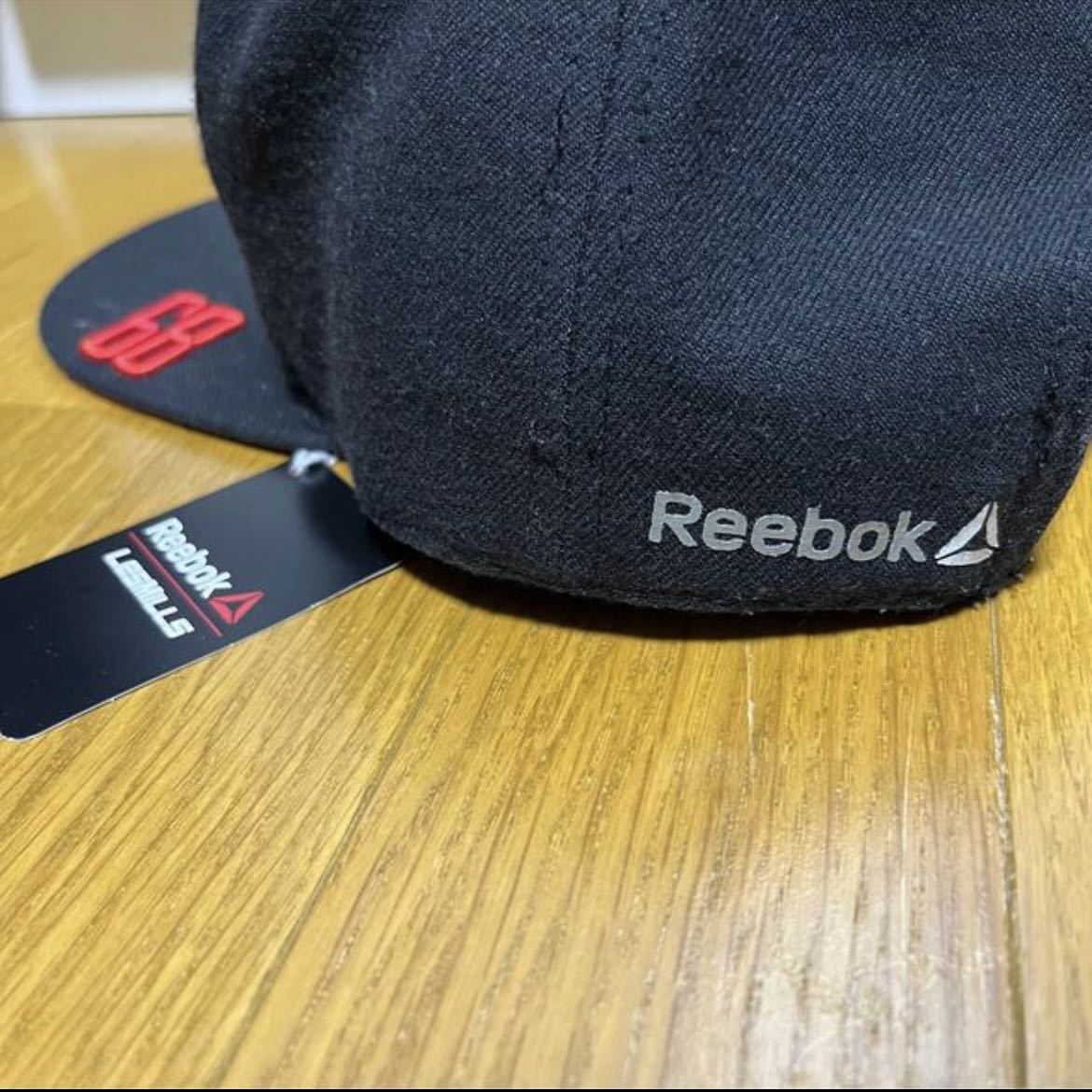 完売品 激レア LesMills Reebok レズミルズ リーボック 刺繍 LM ロゴ