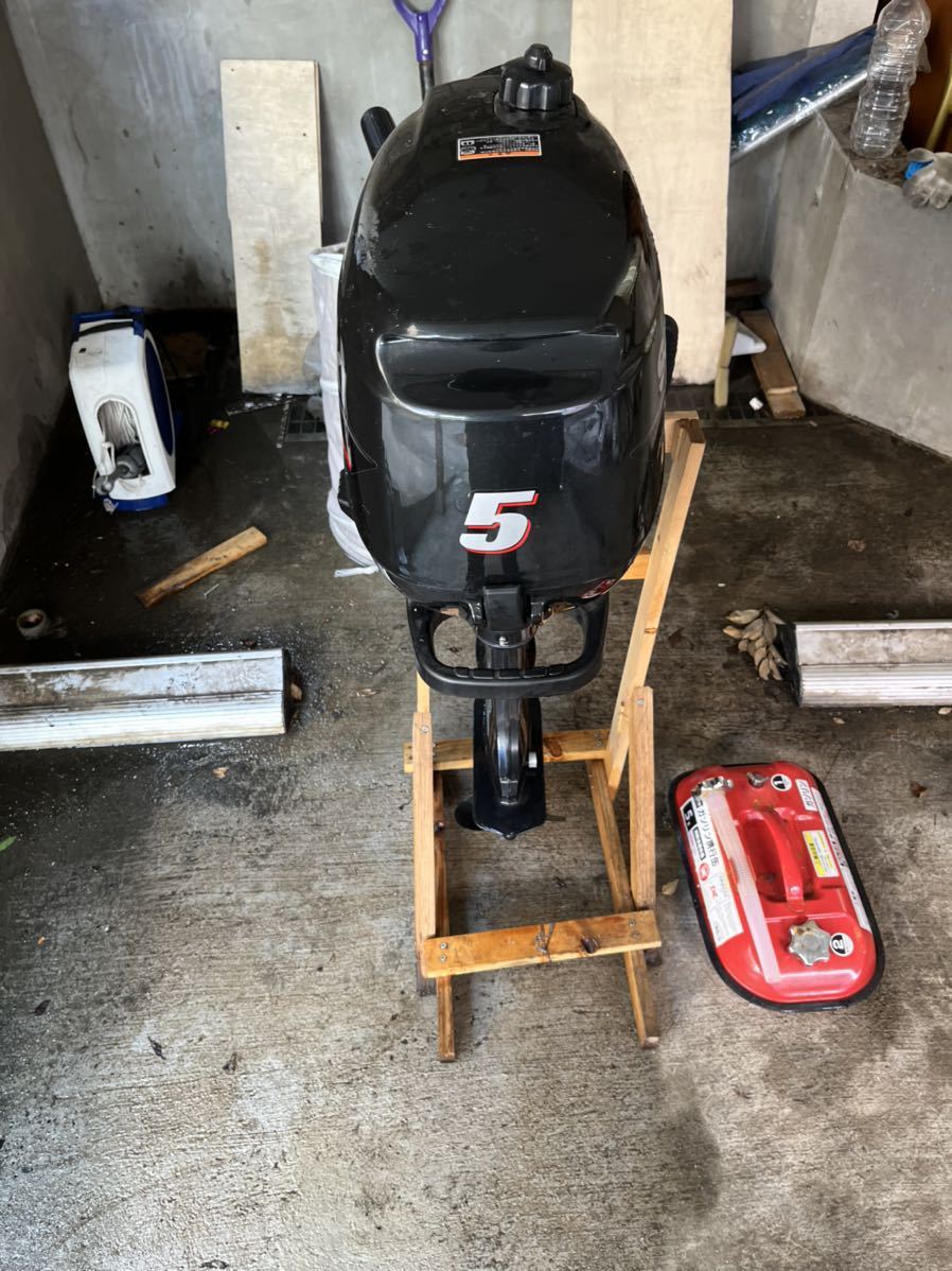 東京世田谷区引取り限定】スズキ4スト 5馬力船外機 suzuki DF5 予備
