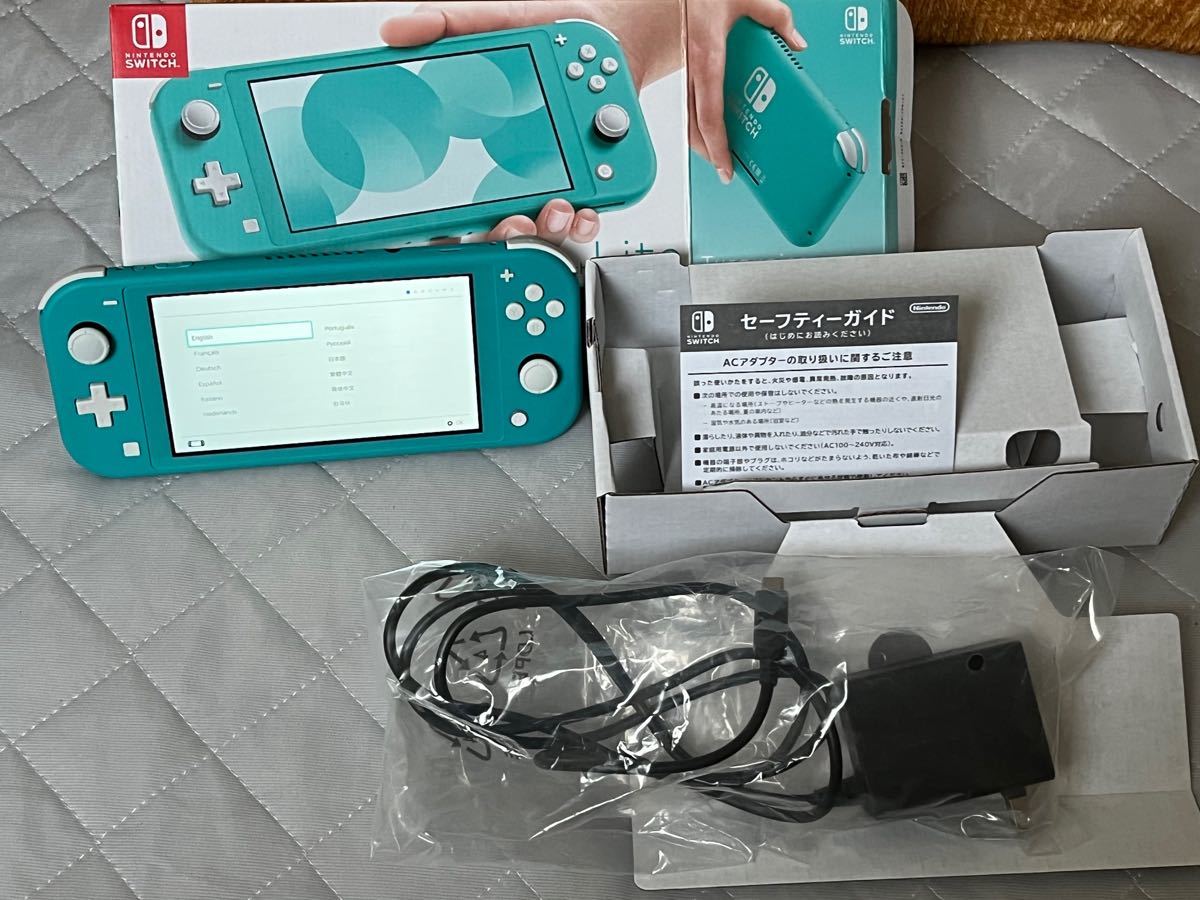switch ライト(lite) ターコイズ 美品 2021年購入品 | contifarma.pe